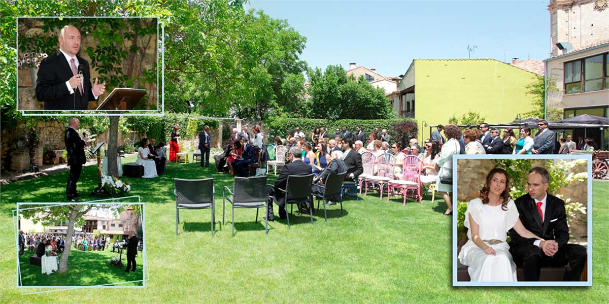 Reportaje de bodas en El Burgo de Osma en El Virrey Palafox