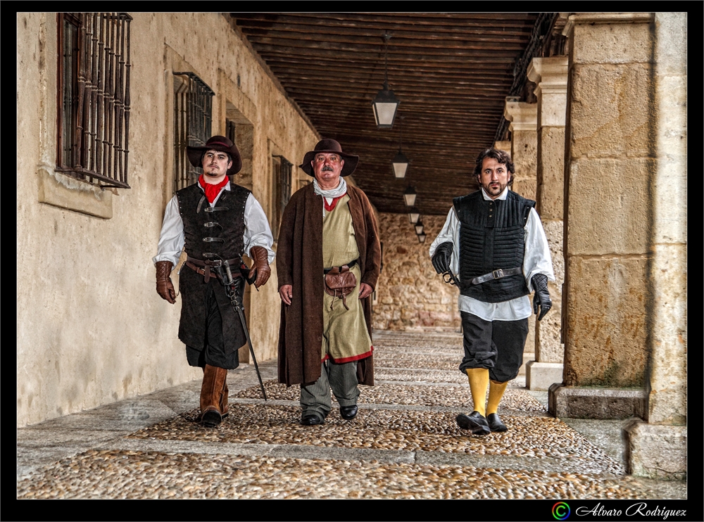 Fotografias de reportaje temático grupo de recreacion historica Soria